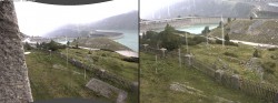 Archiv Foto Webcam Tauernmoossee - Blick auf die Staumauer 15:00