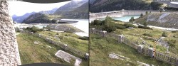 Archiv Foto Webcam Tauernmoossee - Blick auf die Staumauer 07:00