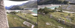 Archiv Foto Webcam Tauernmoossee - Blick auf die Staumauer 05:00