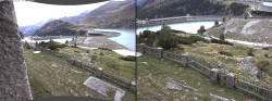 Archiv Foto Webcam Tauernmoossee - Blick auf die Staumauer 17:00