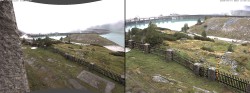 Archiv Foto Webcam Tauernmoossee - Blick auf die Staumauer 09:00