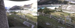 Archiv Foto Webcam Tauernmoossee - Blick auf die Staumauer 15:00