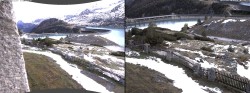 Archiv Foto Webcam Tauernmoossee - Blick auf die Staumauer 06:00