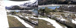 Archiv Foto Webcam Tauernmoossee - Blick auf die Staumauer 09:00