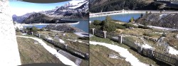 Archiv Foto Webcam Tauernmoossee - Blick auf die Staumauer 09:00