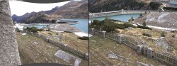 Archiv Foto Webcam Tauernmoossee - Blick auf die Staumauer 09:00