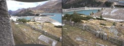 Archiv Foto Webcam Tauernmoossee - Blick auf die Staumauer 11:00