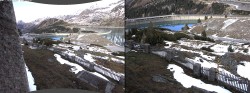 Archiv Foto Webcam Tauernmoossee - Blick auf die Staumauer 13:00