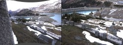 Archiv Foto Webcam Tauernmoossee - Blick auf die Staumauer 15:00