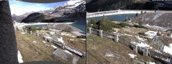 Archiv Foto Webcam Tauernmoossee - Blick auf die Staumauer 09:00