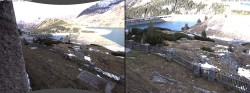Archiv Foto Webcam Tauernmoossee - Blick auf die Staumauer 13:00