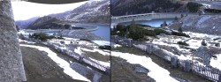 Archiv Foto Webcam Tauernmoossee - Blick auf die Staumauer 07:00