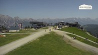 Archiv Foto Webcam Bergstation Asitzbahn 11:00