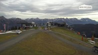 Archiv Foto Webcam Bergstation Asitzbahn 08:00