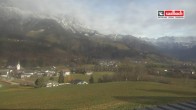 Archiv Foto Webcam Leogang Dorfblick 09:00