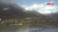 Archiv Foto Webcam Leogang Dorfblick 08:00