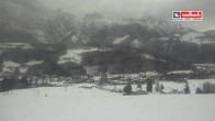 Archiv Foto Webcam Leogang Dorfblick 07:00