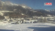 Archiv Foto Webcam Leogang Dorfblick 09:00