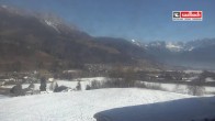 Archiv Foto Webcam Leogang Dorfblick 09:00