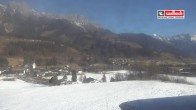 Archiv Foto Webcam Leogang Dorfblick 09:00