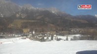 Archiv Foto Webcam Leogang Dorfblick 11:00