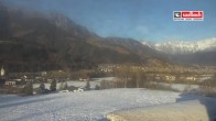 Archiv Foto Webcam Leogang Dorfblick 15:00