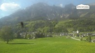 Archiv Foto Webcam Leogang Dorfblick 15:00