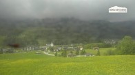 Archiv Foto Webcam Leogang Dorfblick 15:00