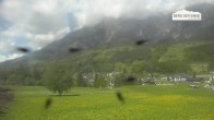 Archiv Foto Webcam Leogang Dorfblick 11:00