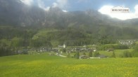 Archiv Foto Webcam Leogang Dorfblick 15:00