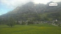 Archiv Foto Webcam Leogang Dorfblick 07:00