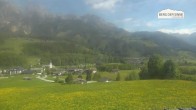 Archiv Foto Webcam Leogang Dorfblick 09:00