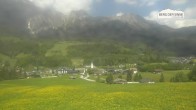 Archiv Foto Webcam Leogang Dorfblick 11:00