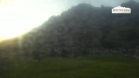 Archiv Foto Webcam Leogang Dorfblick 19:00