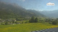 Archiv Foto Webcam Leogang Dorfblick 09:00