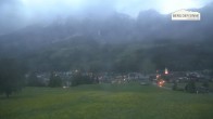 Archiv Foto Webcam Leogang Dorfblick 23:00