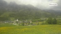 Archiv Foto Webcam Leogang Dorfblick 13:00