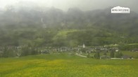Archiv Foto Webcam Leogang Dorfblick 15:00