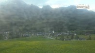Archiv Foto Webcam Leogang Dorfblick 19:00