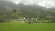 Archiv Foto Webcam Leogang Dorfblick 13:00