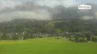 Archiv Foto Webcam Leogang Dorfblick 07:00