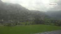 Archiv Foto Webcam Leogang Dorfblick 17:00