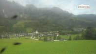 Archiv Foto Webcam Leogang Dorfblick 11:00