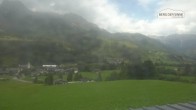 Archiv Foto Webcam Leogang Dorfblick 13:00