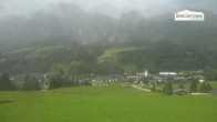 Archiv Foto Webcam Leogang Dorfblick 13:00