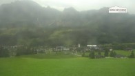 Archiv Foto Webcam Leogang Dorfblick 19:00