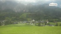 Archiv Foto Webcam Leogang Dorfblick 11:00