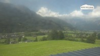 Archiv Foto Webcam Leogang Dorfblick 15:00