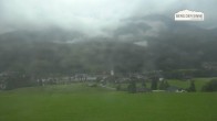 Archiv Foto Webcam Leogang Dorfblick 19:00