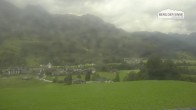 Archiv Foto Webcam Leogang Dorfblick 15:00